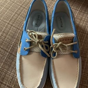 Sperry top sider bluefish blue/white size 9M shoes